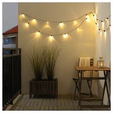 Utsund Lichterkette 24 Led Fur Draussen Schwarz Ikea Deutschland Outdoor Crafts Diy Diy Outdoor Lighting Outdoor Lighting