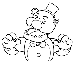 Disegni da colorare e stampare per bambini. Disegno Di Freddy Di Five Nights At Freddy S Da Colorare Acolore Com