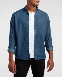 How To Wear A Denim Shirt For Men: Outfit Ideas