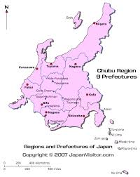 Regions of japan japan is a chain of islands. Chubu Map Japanvisitor Japan Travel Guide