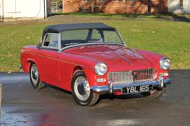 Image result for Cherry Red 1961 MG