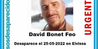 Siguen buscando a David Bonet, desaparecido en Ibiza