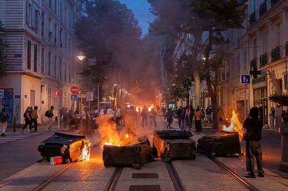 Europe in flames as wave of protests spark chaos across France, Italy, Albania and more - AOL