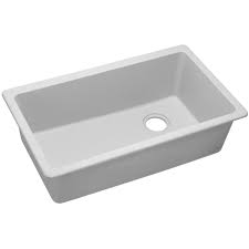 Looking through kitchen sink options? Elkay Quartz Classic 33 X 18 3 4 X 9 1 2 Single Bowl Undermount Sink White On Sale Overstock 19755513