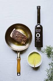 Halibut Sous Vide In Herby Extra Virgin Olive Oil From Spain Recipe Epicurious Com