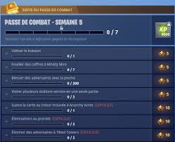 Vous cherchez un numéro pour une autre année? Defi Semaine 5 Fortnite Breakflip Actualites Et Guides Sur Les Jeux Video Du Moment