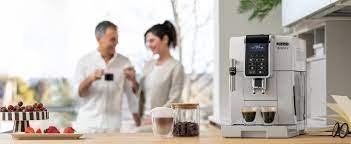 What kind of coffee does a dinamica coffee machine make? De Longhi Dinamica Fully Automatic Bean To Cup Coffee Machine Cappuccino Espresso Coffee Maker Ecam 350 35 W White Amazon Co Uk Home Kitchen