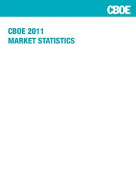2011 market statistics cboe com