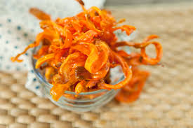 Beat the egg whites until stiff peaks form. Easy Carrot Chips Super Healthy Kids