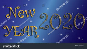 Blue New 2020 Year Holiday Festive Background Merry Christmas Text Festive Event Banner Vector Concept In 2020 Holiday Festival Merry Christmas Text Event Banner