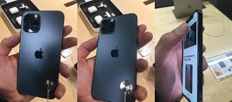 Finally Found A Store With The 12 Pro Pacific Blue On Display And It S Honestly Different From The Pics I Saw Online Now I Need To See Graphite In Person Before Deciding