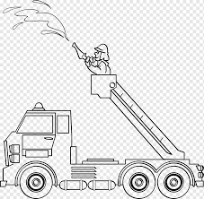 Kostenlose feuerwehr ausmalbilder löschfahrzeug rüstwagen weitere feuerwehrautos und feuerwehr malvorlagen bei happycolorz. Ausmalbild Fire Department Coloring Book Fire Engine Autoladder Feuerwehrauto Angle Child Room Png Pngwing