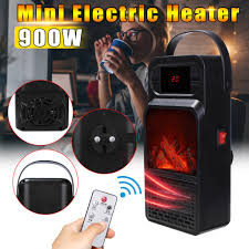 3.8 out of 5 stars. 900w Electric Wall Heater Mini Portable Plug In Personal Space Warmer For Indoor Heating Camping Any Place Adjustable Thermostat Buy At A Low Prices On Joom E Commerce Platform