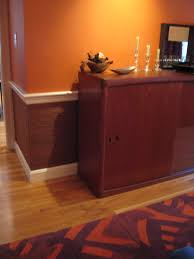 Mark a horizontal line with a. Grass Cloth Under Chair Rail Railroaded Www Melissagulley Com Www Designtrackmind Com Contemporary Wallpaper Designs Home Decor Contemporary Wallpaper