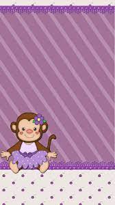 W Phone Cute Cartoon Wallpapers Monkey Wallpaper Cute Wallpapers