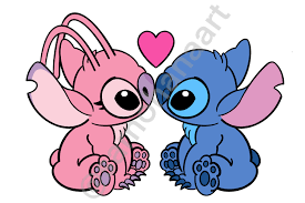 Stitch & Angel Lilo and Stitch by Sam Ohana DIGITAL - Etsy