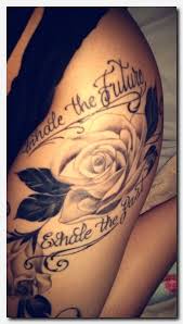 T A T T O O S P I E R C I N G S Hot Tattoo Trendy Tattoos Tattoos Thigh Tattoos Women