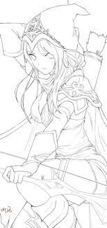pin on coloriage league of legend coeur mobile