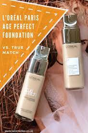 L Oreal Paris Age Perfect Foundation Review Talonted Lex Perfect Foundation Loreal Loreal Paris