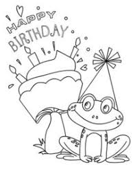 Happy birthday coloring pages festive happy birthday themed coloring sheets for children to color in and give to mom, dad, grandma, grandpa, brothers, sisters and friends on their birthdays. Free Printable Birthday Coloring Cards Cards Create And Print Free Printable Birthday Coloring Cards Cards At Home