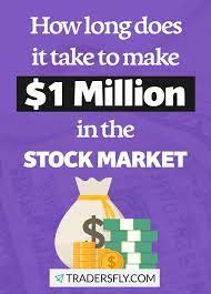 How Long Does It Take To Make A Million Dollars 1m In The Stock Market Stock Market Investing Strategy Knowledge And Wisdom