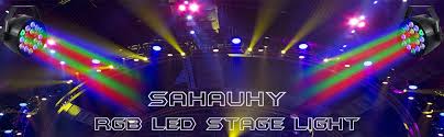 Stage Lights Sahauhy Rgbw 18 Leds Uplights Par Lights Sound Activated Or Dmx Con Ebay
