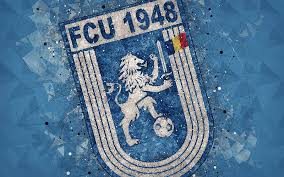 Universitatea craiova is going head to head with fc argeş piteşti starting on 17 jul 2021 at 18:30 utc. Fcu 1948 Craiova Logo Geometric Art Blue Background Romanian Football Club Hd Wallpaper Peakpx