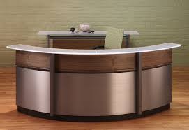 Having a sweetheart table—a small table for just the newlyweds—can be the perfect solution. Circular Reception Desk Modern Reception Desks Stoneline Designs