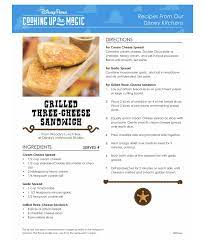 Cooking Up The Magic At Home Celebrate National Grilled Cheese Day With A Grilled Cheese Sandwich From Toy Story Land Food Processor Recipes Food National Grilled Cheese Day