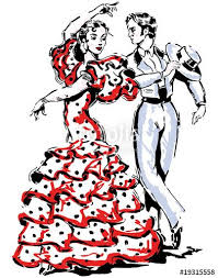 Resultado De Imagen De Ilustraciones Baile Flamenco Bailarines De Flamenco Bailaoras De Flamenco Imagenes De Flamencos