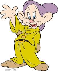 Disney S Snow White And The Seven Dwarves Dopey Lifesize Standup Cardboard Cutouts Allposters Com In 2020 Disney Cartoon Characters Disney Drawings Snow White Dwarfs