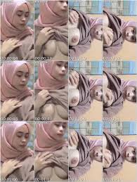 Indo Hijab Hitam Cantik Pap Toket Bulat - AsianPinay
