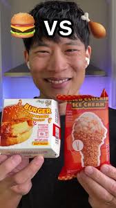Ice Cream Burger 🍔 vs Ice Cream Chicken 🍗