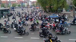 1 Mai Biker Ausfahrt Erfurt 2019 Bikertreffen Domplatz
