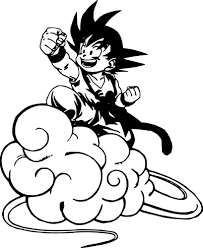 Kid Goku Nimbus Cloud Dragon Ball Z Dbz Wall Car Window Vinyl Sticker Decal 10 Dragon Ball Artwork Dragon Ball Art Dragon Ball