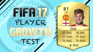 In the game fifa 21 his overall rating is 80. Fifa 17 Luke Shaw Growth Test Youtube