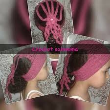كروشيه ربطة شعر كروشيه بندانة شعر كروشيه ربطة شعر اطفال كروشيه ربطة شعر Crochet Headbands Crochet Pattern Banda Crochet Headband Crochet Bandana Crochet