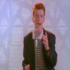 Rick astley never gonna give you up video. Rick Rolled Roblox