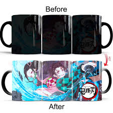 Furthermore, always look out for deals and sales like the 11.11 global shopping festival, anniversary sale or summer sale to get the most bang for your buck for anime coffee mugs and enjoy even. Demon Slayer Heat Temperature Sensitive Coffee Mug Color Changing Cartoon Anime Mug Creative Tea Milk Ceramic Cups Mugs Aliexpress