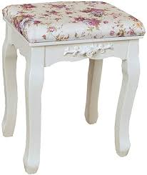 Shurndgao Makeup Table Stool Retro Bedroom Bathroom Vanity Dressing Table Stool Dressing Stool Pia In 2020 Dressing Stool Dressing Table With Stool Upholstered Seating