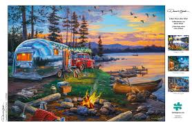 Maybe you would like to learn more about one of these? Buffalo Games Darrell Bush Camping Reflections 1000 Piece Jigsaw Puzzle Walmart Com Walmart Com
