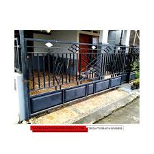 .pembuatan pagar besi rumah minimalis per m2, lalu kita hitung berapa luas pagarnya untuk dikalikan dengan harga /m2 maka ketemulah total ongkos pada gambar denah pagar tersebut bisa kita lihat ada dua buah pintu besi minimalis, yang sebelah kiri lebarnya 1m, yang sebelah kanan lebarnya 2. Daftar 7 Harga Pagar Besi Rumah Terbaru Jasapasangkanopi Facebook