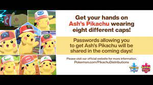 Release Dates Revealed For Upcoming Ash Hat Pikachu Distributions Gonintendo