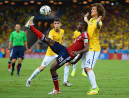 Put himself about up top, but has still failed to make an impact on this world cup. 2014 Fifa World Cup Brazil Advances Past Colombia Neymar Out For Semifinals