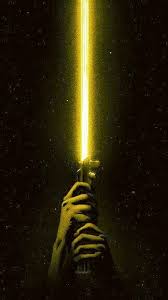 Star Wars Lightsaber Yellow Sabre De Luz Amarelo Geek Nerd Star Wars Light Saber Star Wars Background Star Wars Wallpaper