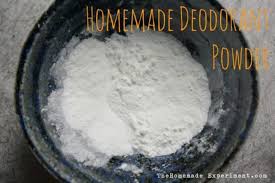 deodorant powder with baking soda