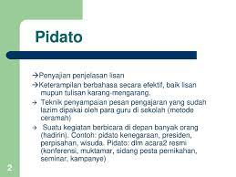 Pidato Pertemuan Ke 8 Ppt Download