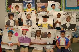 Start by having your third grade art students dream up the bird they'd like to sculpt. 3rd Grade Year End Project Focuses On Influential Americans In History Atlantic Christian School