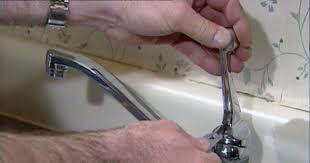 faucet handle leaking at base repairing