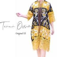 Beberapa contoh model baju gamis brokat diatas dapat anda jadikan ide dan inspirasi pada saat akan membuat gamis. Tunik Tenun Jepara Asli Kombinasi Brokat Dress Tenun Jepara Asli Belt Lazada Indonesia